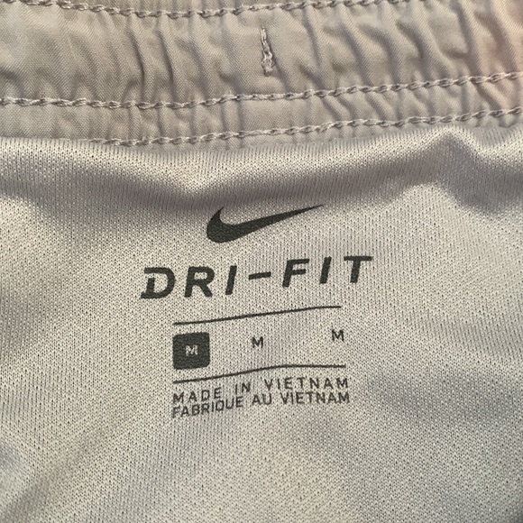 Nike gym shirt. 6 inch inseam. Light silky material. Medium. Lined - Picture 2 of 3